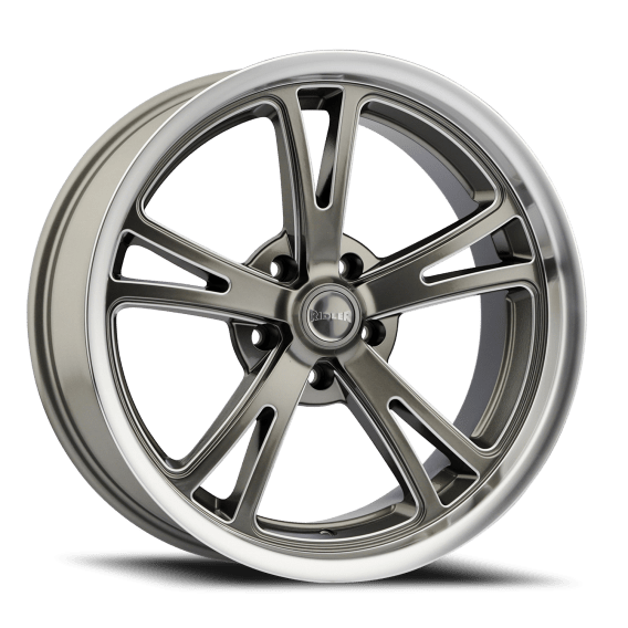 606 GY Grey / Milled Spokes-Diamond Lip