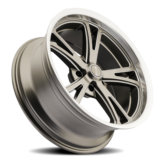 606 GY Grey / Milled Spokes-Diamond Lip