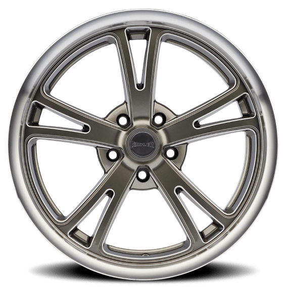 606 GY Grey / Milled Spokes-Diamond Lip