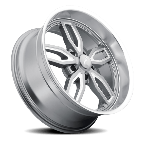 608 GY Grey / Milled Spokes-Diamond Lip