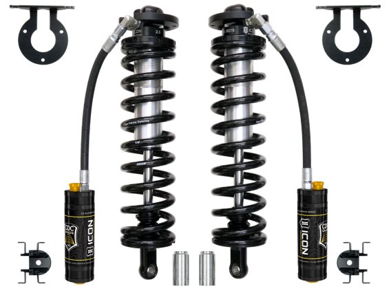 ICON 2005-2024 Ford F-250/F-350 Super Duty 4WD, 4-5.5” Lift, Front, 2.5 V.S. Remote Reservoir CDC...