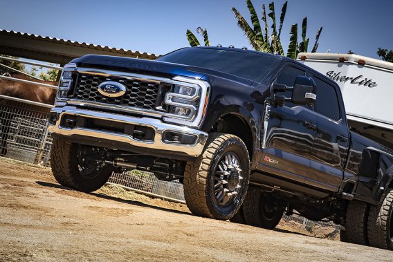ICON 2023-2024 F-250/F-350 Ford Super Duty 4WD, 2.5 Piggyback Centerline Stabilizer Kit