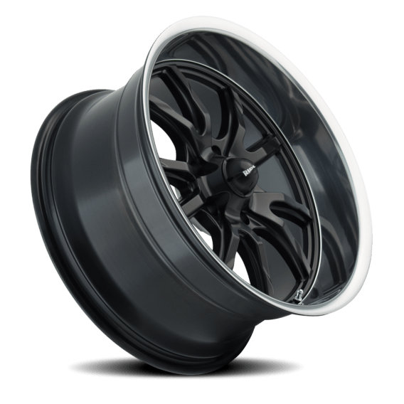 650 MB Matte Black / Polished Lip