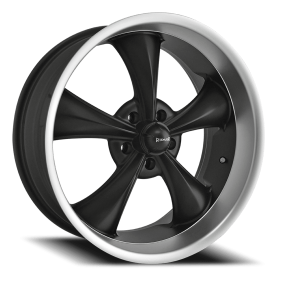 695 MB Matte Black / Machined Lip