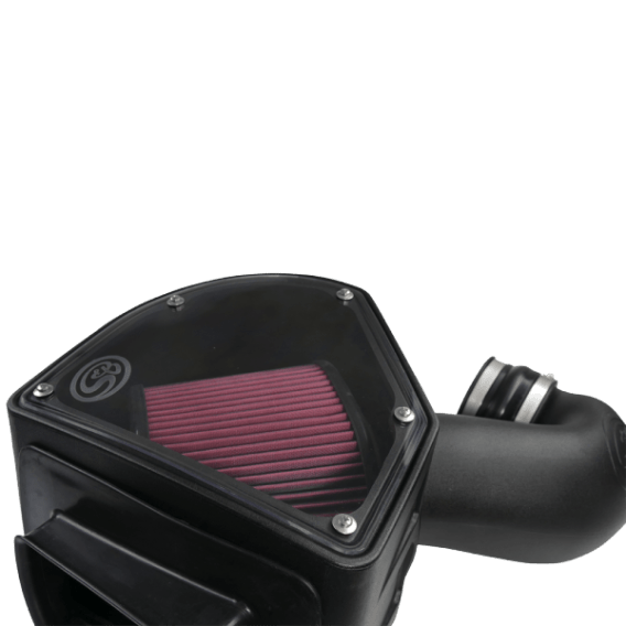 Cold Air Intake For 94-02 Dodge Ram 2500 3500 5.9L Cummins Cotton Cleanable Red S&B