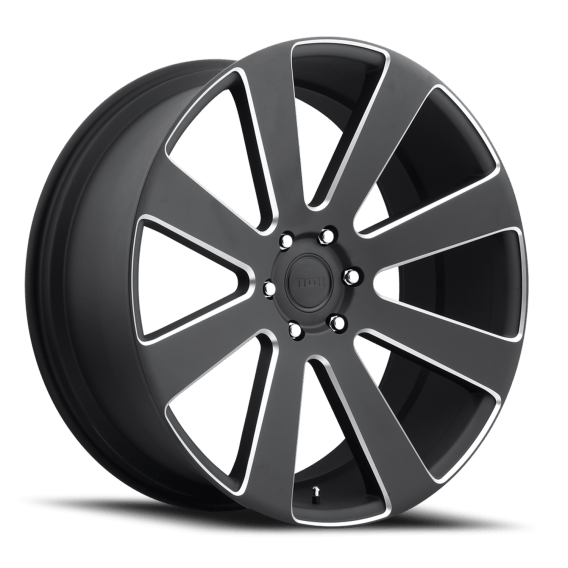 8-Ball S187 Black / Milled Accents