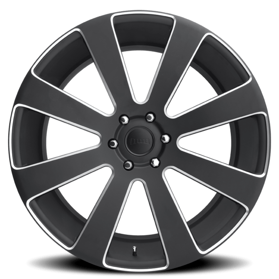 8-Ball S187 Black / Milled Accents