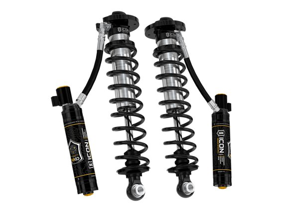 ICON 2022-2023 Ford F-150 Lightning, Lowered 0-4", 2.5 VS Remote Reservoir CDEV Coilover Kit, Rea...