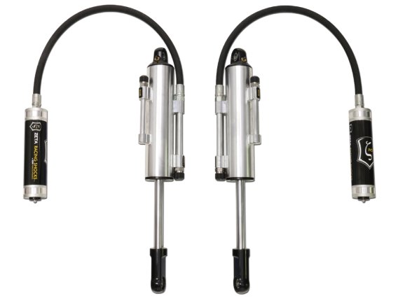 ICON 2010-14 Ford Raptor Front Secondary 3.0 Zeta Remote Reservoir Shocks, Pair