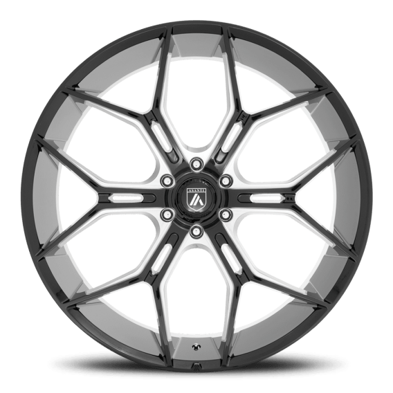 Monarch Truck ABL38 BK Gloss Black / Milled