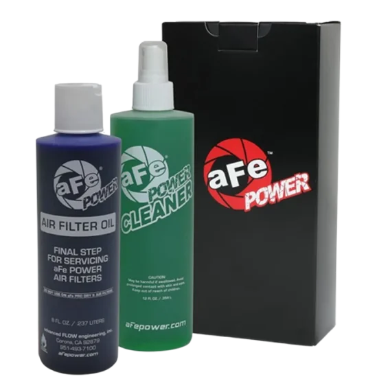 Air Filter Restore Kit: 8 oz Blue Oil & 12 oz Power Cleaner (Squeeze Oil Bottle)