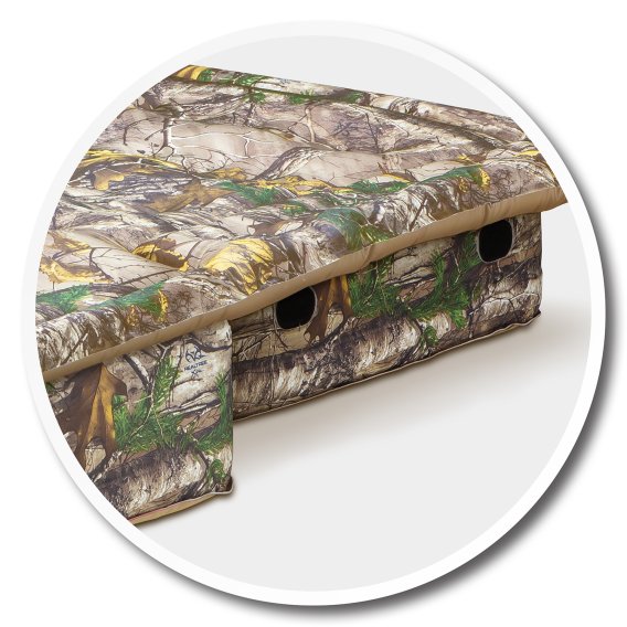 AirBedz CAMO by Pittman Outdoors - Original Inflatable Wheel Well Side Inserts - FITS ONLY PPI 40...