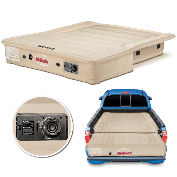 AirBedz Tan by Pittman Outdoors - PPI 505 Mid Size 5.0'-5.5' Short Bed with Built-in Rechargeable...