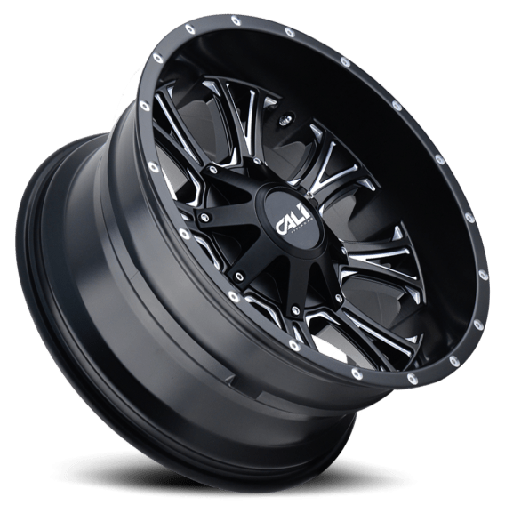 Americana 9101 SB Satin Black / Milled Spokes