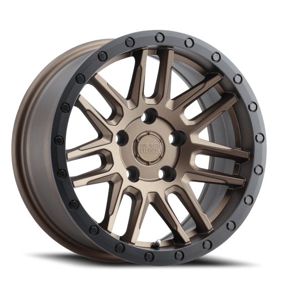 Arches BRZ Matte Bronze / Black Lip Edge-Black Bolts