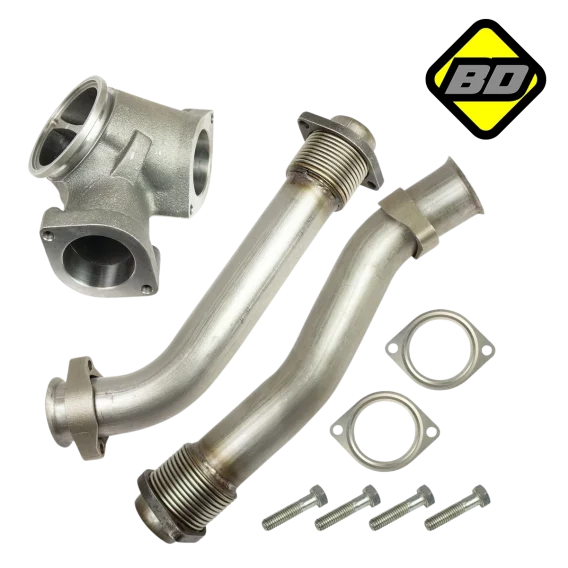 Up-Pipes Kit Ford 7.3L PowerStroke 1999.5-2003 F-250 / F-350 / Excursion / E-350