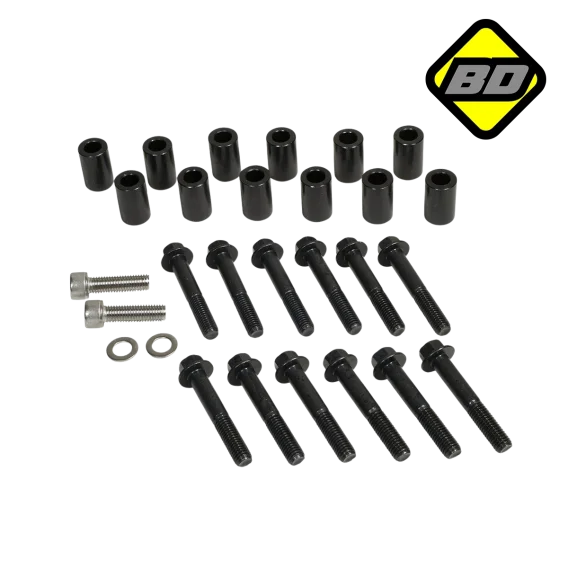 BD 5.9L/6.7L Cummins Exhaust Manifold Bolt and Spacer Kit - Dodge 1998.5-2018