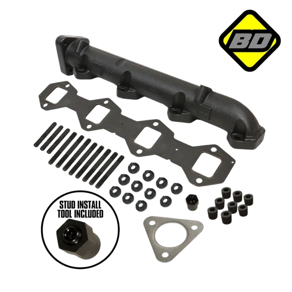 BD 6.7L Powerstroke Driver's Side Exhaust Manifold Kit - Ford 2011-2019