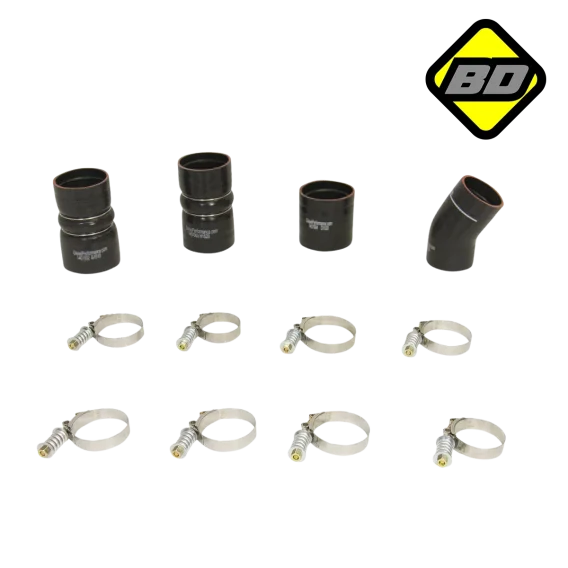 BD 6.0L Powerstroke Intercooler Hose & Clamp Kit Ford 2003-2007