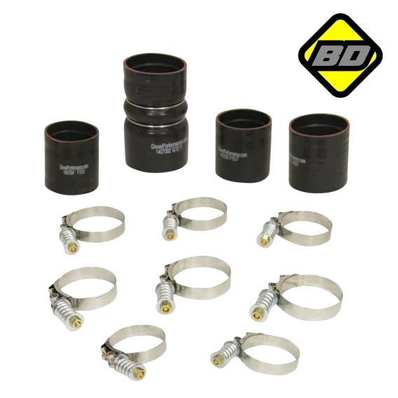 BD 6.4L Powerstroke Intercooler Hose & Clamp Kit Ford 2008-2010