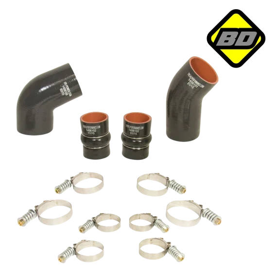 Intercooler Hose & Clamp Kit - 2004.5-2005 Chevy LLY Duramax
