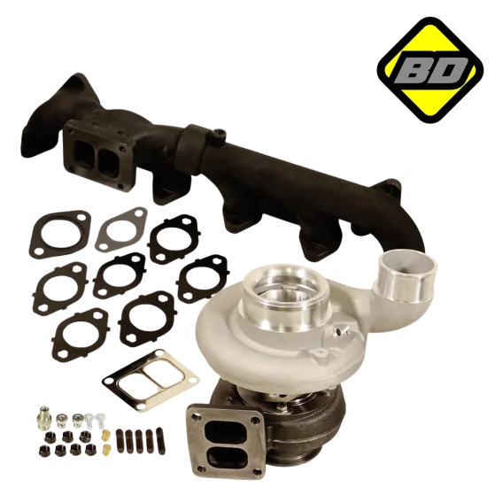 BD Iron Horn 6.7L Cummins Turbo Kit S363SXE/80 0.91AR Dodge 2007.5-2018