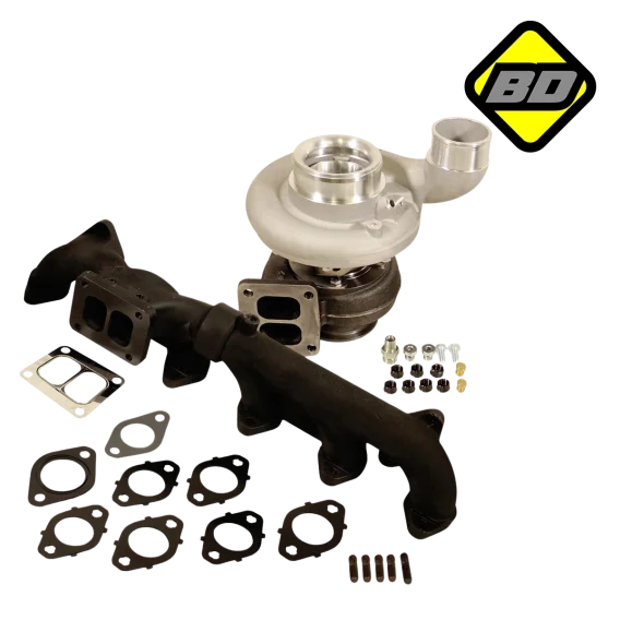 BD Iron Horn 6.7L Cummins Turbo Kit S366SXE/80 1.00AR Dodge 2007.5-2018