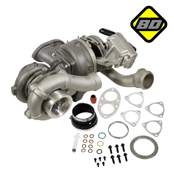 Screamer V2S Twin Turbo - Ford 6.4L 2008-2010 w/o Air Intake Kit