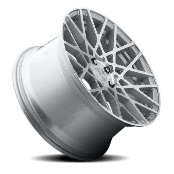 BLQ R110 Gloss Silver / Machined