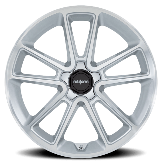 BTL R192 Gloss Silver / Machined Face