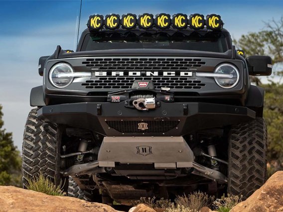 ICON 2021-2023 Bronco HOSS 2.0 Pkg 0-2" Lift Stage 2 Suspension System, Tubular