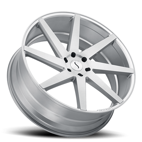 Brute SL Silver / Brushed Machined Face