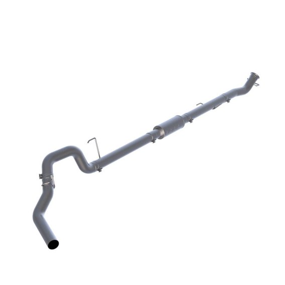 P1 4" Turbo Back,Race System, No Bungs, with muffler, Aluminized, 2019-2022 RAM 2500/3500 6.7L, A...
