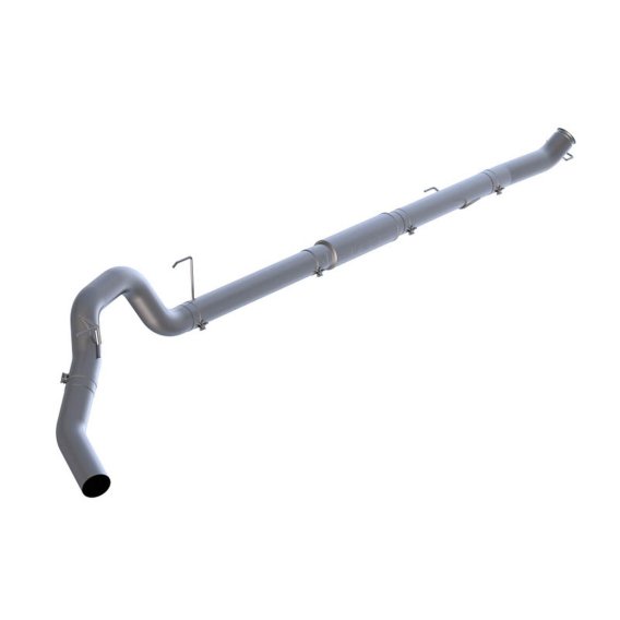 P1 5" Turbo Back, Race System, No Bungs, With Muffler, Aluminized, 2019-2022 RAM 2500/3500 6.7L ,...
