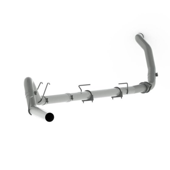 P1 4" Turbo Back, Race System, without bungs, without muffler, - PLM Series, Aluminized, 2008-201...