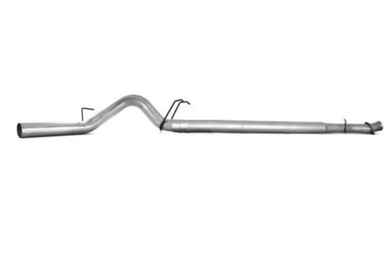 P1 5" Down Pipe Back, Race System, Without bungs, Without muffler, - PLM Series, Aluminized, 2008...