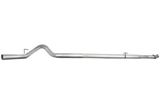 P1 5" Down Pipe Back, Race System, Without bungs, Without muffler, - PLM Series, Aluminized, 2011...