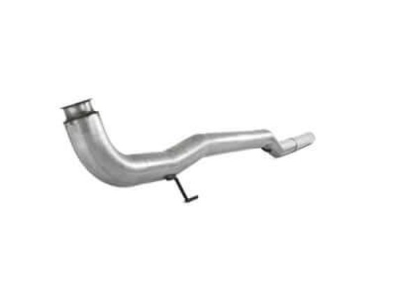 P1 4" Race Pipe without bungs, Aluminized, 2011-2015**  Chevy/GMC 2500/3500 HD