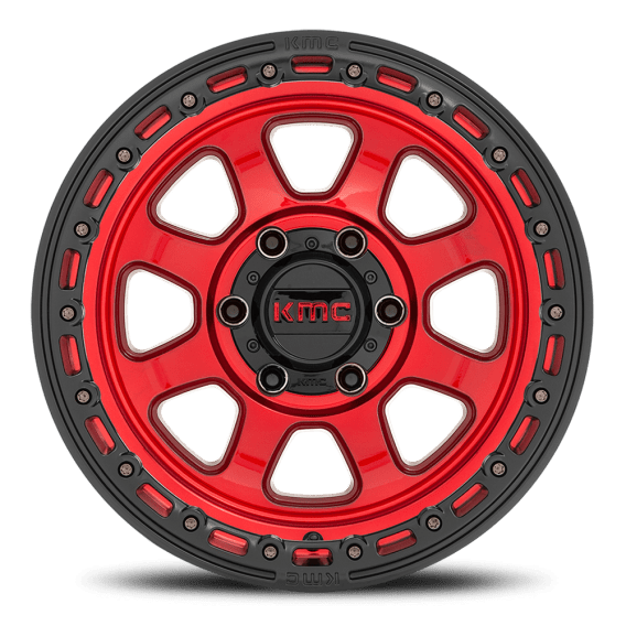Chase KM548 RD Candy Red / Black Lip