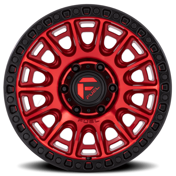 Cycle D834 Candy Red / Black Ring