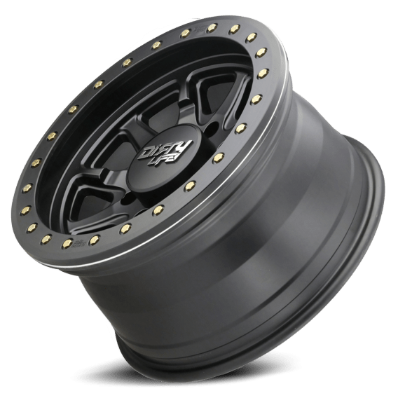 DT-2 9304 MB Matte Black / Simulated Beadlock Ring