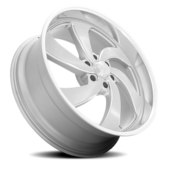 Desperado 6 U134 Brushed Silver / Milled-Diamond Cut Lip