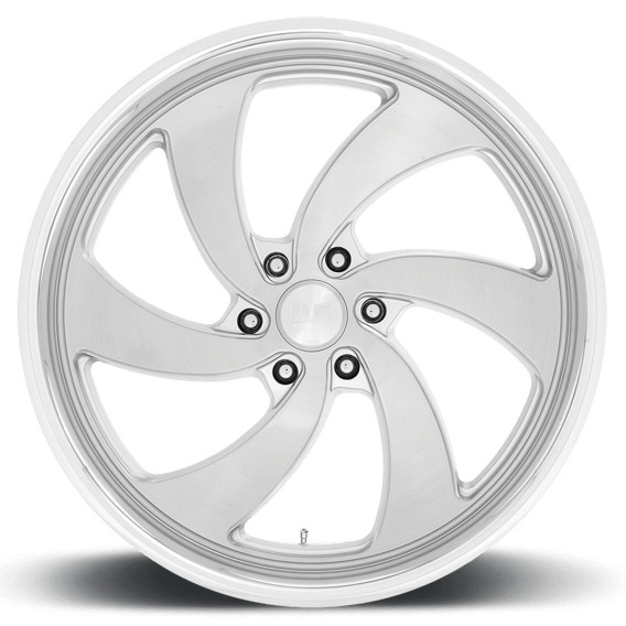 Desperado 6 U134 Brushed Silver / Milled-Diamond Cut Lip