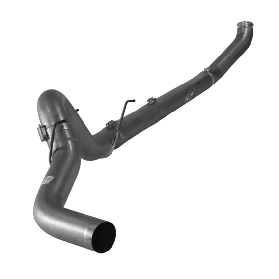 5" Aluminized Turbo Back Single NO Muffler