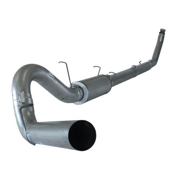 5" Aluminized Turbo Back Single With Muffler