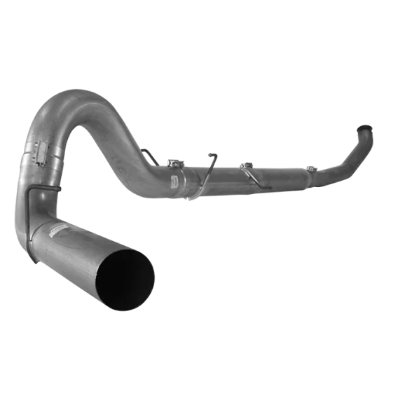 5" Aluminized Turbo Back Single NO Muffler