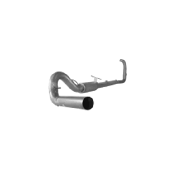 5" Aluminized Turbo Back Single With MUFFLER 
