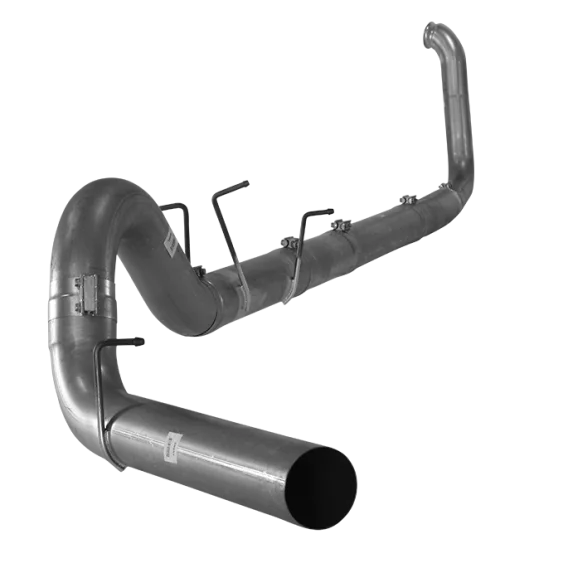 5" Aluminized Turbo Back Single NO Muffler