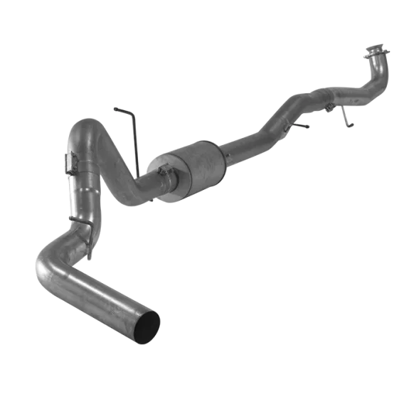 5" Aluminized Downpipe Back Single With Muffler