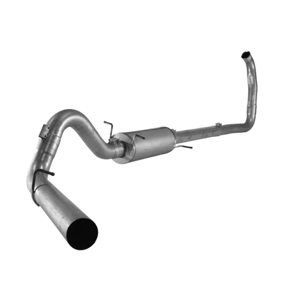 4" Aluminized Turbo Back Single With Muffler 